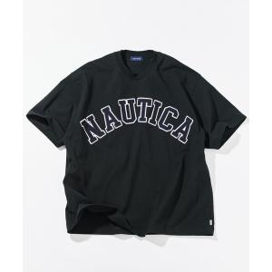 NAUTICA（ノーティカ） tシャツ ビッグシルエット フェルトパッチ 