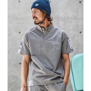 シャツ mhs2559-nylon x knit line polo shirt ポロシャツ(1M26N030) メンズ