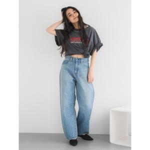 ジーンズ デニム デニムパンツ カーブルーズカラーデニム レディース