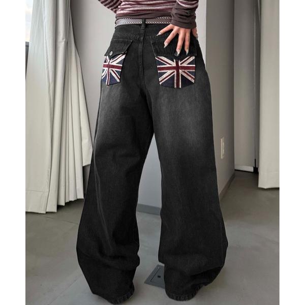 ジーンズ ユニオンポケットスラブ加工デニム メンズ レディース