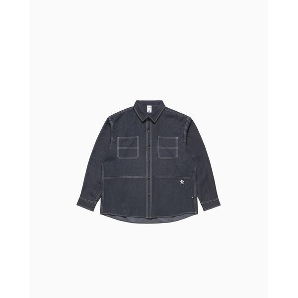 シャツ SYNTHETIC DENIM SHIRT M / シンセティックデニムシャツＭ メンズ