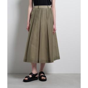 スカート シアーボックスプリーツスカート