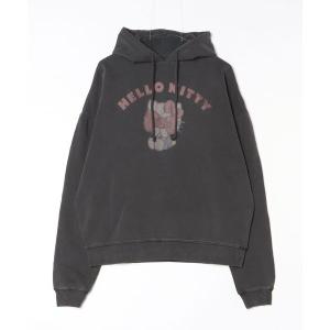 パーカー サンリオ ハローキティ ピグメントフーディー「KT-MPK01 PIGMENT HOODIE SANRIO HELLO KITTY」