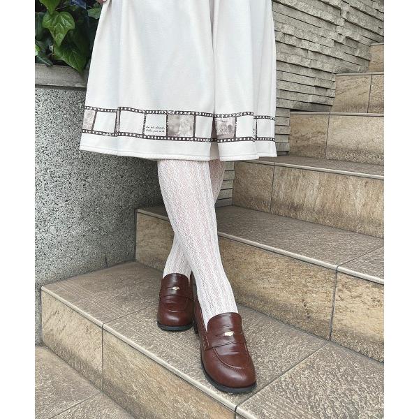 タイツ 卒業式 ストライプレースタイツ/fint フィント レディース