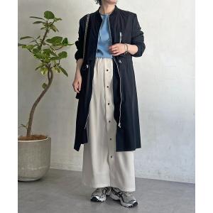 コート アウター ウエストドロストコート レディース