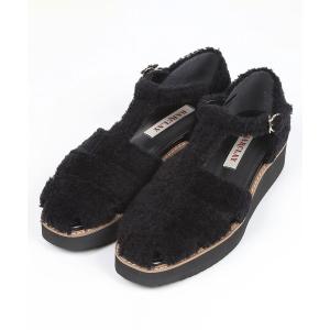 サンダル BARCLAY（バークレー）ボアグルカサンダル レディース