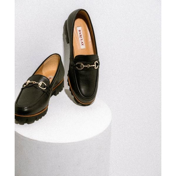 ローファー BARCLAY（バークレー）ビット厚底ローファー レディース