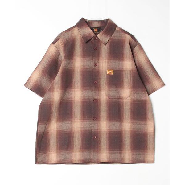 シャツ 「SE1」「FB COUNTY/エフビーカウンティ」 SS CHECKER FLANNEL ...