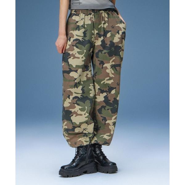 パンツ FADED FACE LABEL EASY PANTS レディース