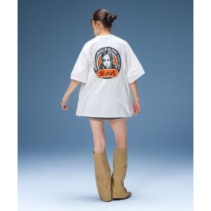 ワンピース CIRCLE LOGO AND FACE S/S BIG TEE DRESS