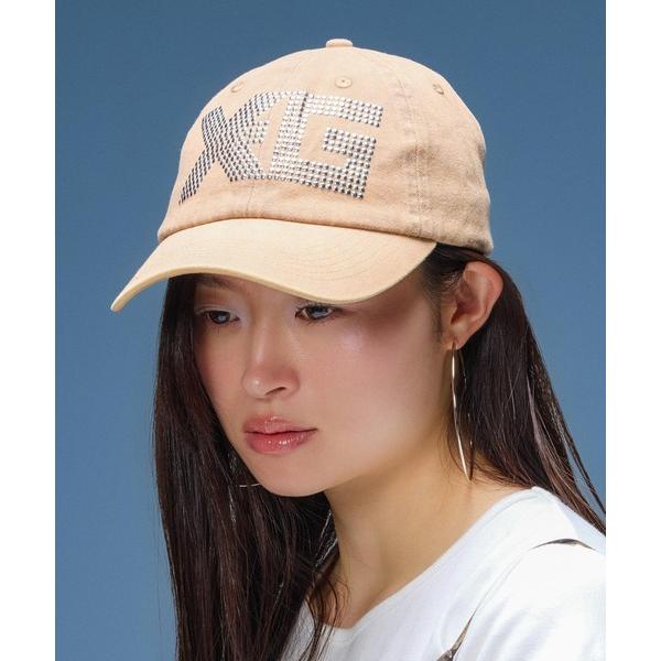 キャップ 帽子 LOGO MARK STUDDED 6PANEL CAP レディース メンズ