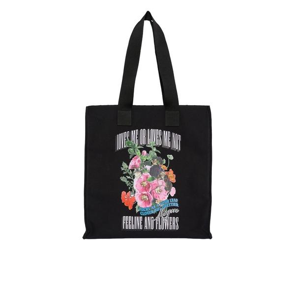 MSGM MSGM FLOWER CATS トートバッグ