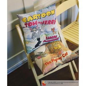 クッション クッションカバー 「トムとジェリー」コラボミニ座布団