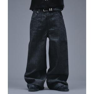 ANDER HUNK パーカー Leather Like Coated Zip-up Parker / レザー