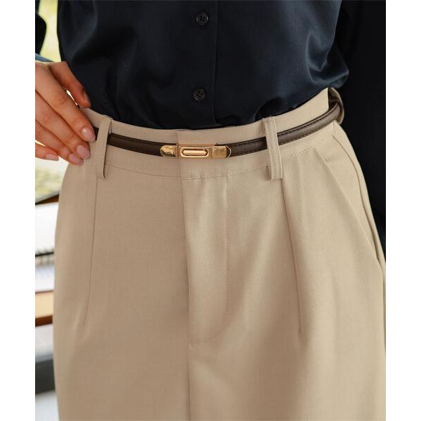 ベルト 「 低身長向けサイズ 」 スライド式調整ベルト レディース