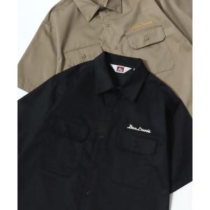 BEN DAVIS（ベンデイビス） BEN DAVIS BD200 L/S HALF ZIP SHIRTS