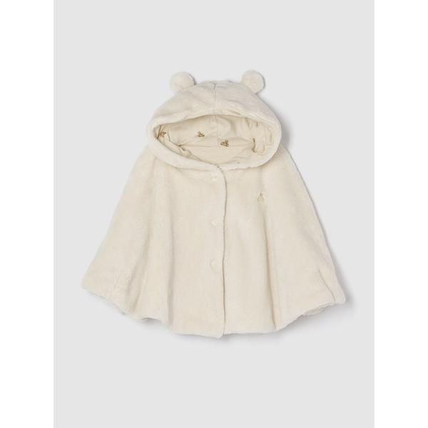 「GAP」 「KIDS」ポンチョ 80cm ベージュ キッズ