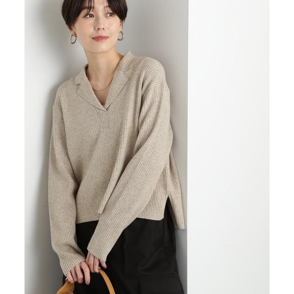 「N.（N. Natural Beauty Basic）」 長袖ニット MEDIUM ライトベージュ...