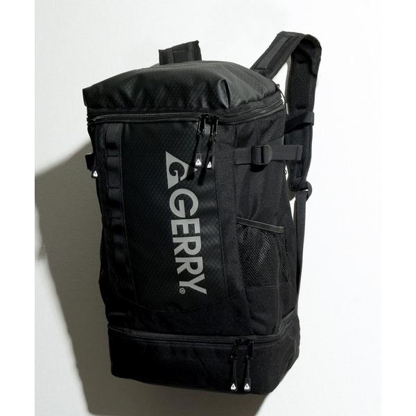 「GERRY」 リュック FREE ブラック×グレー メンズ