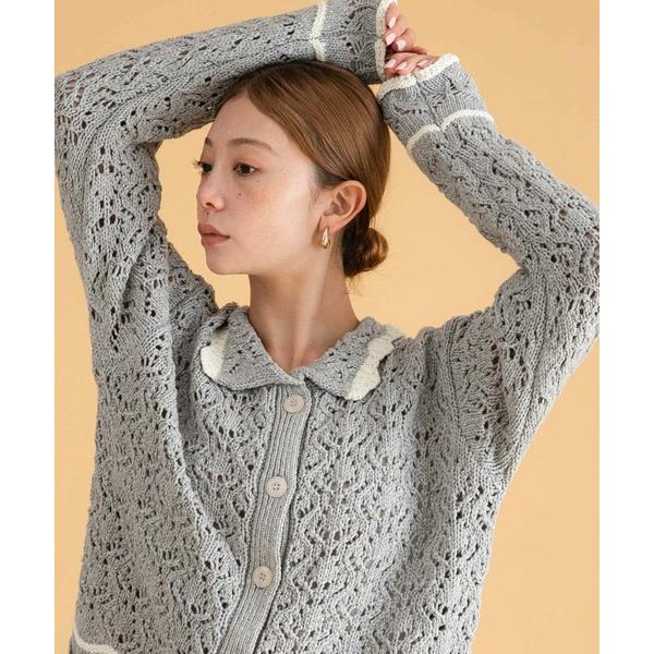 「URBAN RESEARCH Sonny Label」 ニットカーディガン FREE グレー レデ...