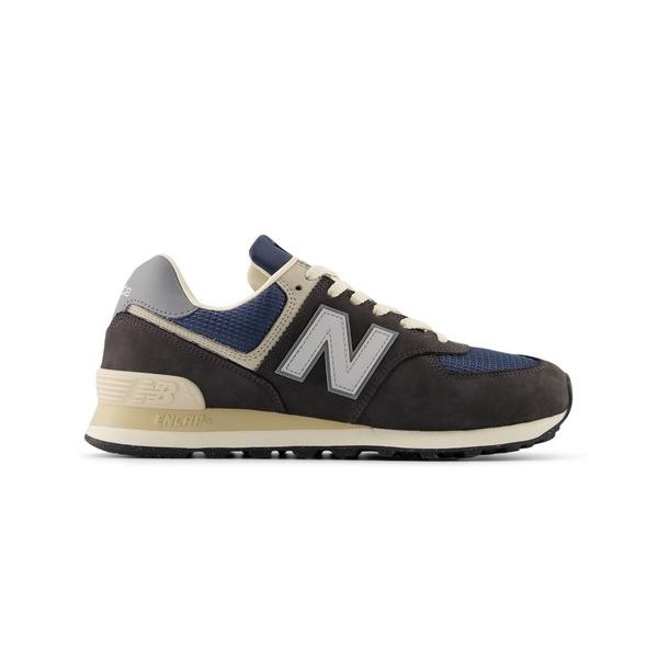 「New Balance」 ローカットスニーカー 25.0cm ブラック メンズ