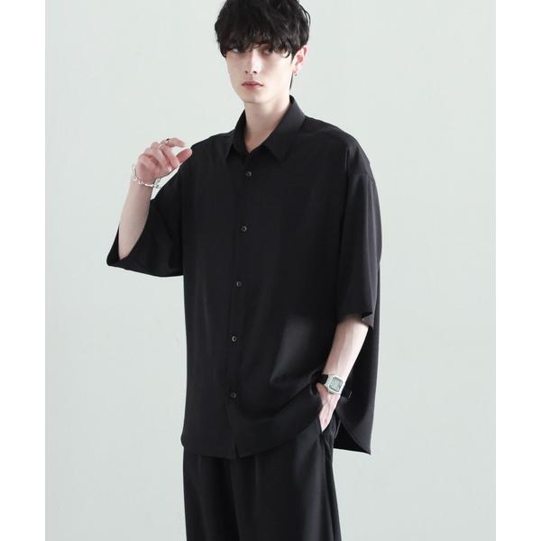 「RAGEBLUE」 半袖シャツ LARGE ブラック メンズ