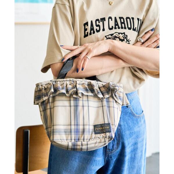「FREAK'S STORE」 「PENDLETON」ハンドバッグ ONE SIZE ベージュ レデ...