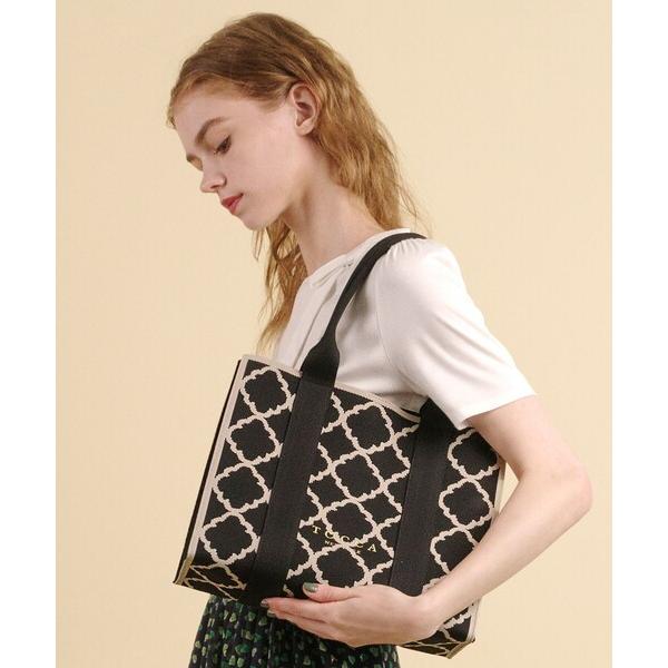 「TOCCA」 トートバッグ F ブラック レディース