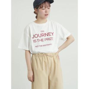 tシャツ ロゴ刺繍Tシャツ レディース