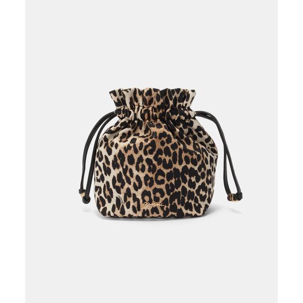 クラッチバッグ パーティーバッグ GANNI / ガニー Pouch Printed Nylon レ...