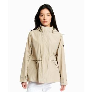 マウンテンパーカー ウインドブレーカー GORE-TEX ゴアテックス 防水 透湿 防風 2レイヤー ミドル丈ジャケット / フード取り外し可 レディース
