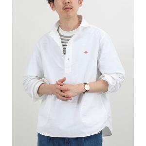シャツ 「DANTON」オックスフォード ラウンドカラー プルオーバーシャツ 長袖 26SS（DT-B0282SOX） メンズ