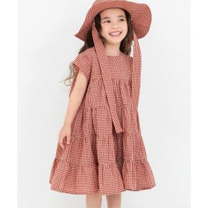 ワンピース 「リンク」ギンガムチェックティアード...の商品画像