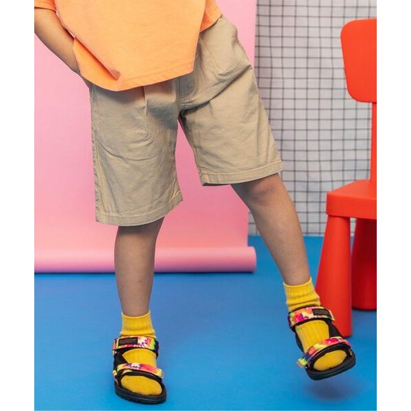 パンツ ワンタックハーフパンツ キッズ 子供服 男の子 女の子