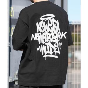 tシャツ NEW ERA/ニューエラ メンズ 半袖 Tシャツ バックプリント SS OS CT TEEGGING メンズ レディース
