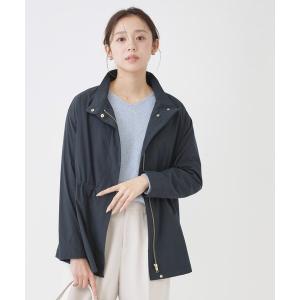 ブルゾン アウター 「手洗い可／軽量/フードなし」スタンド衿ブルゾン レディース