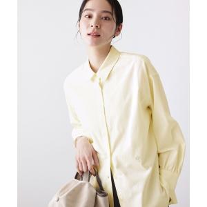 ブラウス シャツ 「洗える」ベーシックカラーシャツ レディース