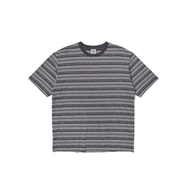 tシャツ Y.E.S Jacquard Stripe Tee メンズ レディース
