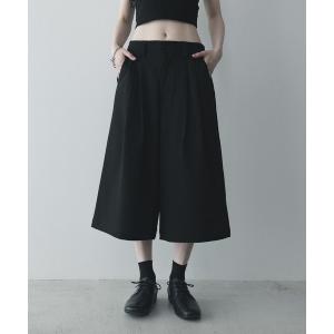 ワイドパンツ パンツ ルーズタックワイドガウチョパンツ / loose tuck wide gaucho PT メンズ レディース