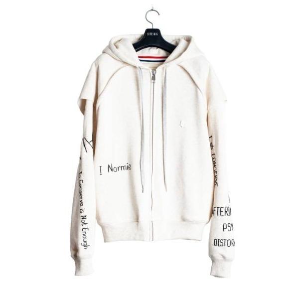 パーカー seveskig/セブシグ/I Normie Zip Hoodie メンズ レディース