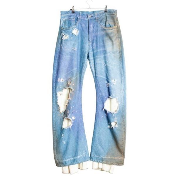 ジーンズ seveskig/セブシグ/Halation Flare Denim Pants メンズ ...