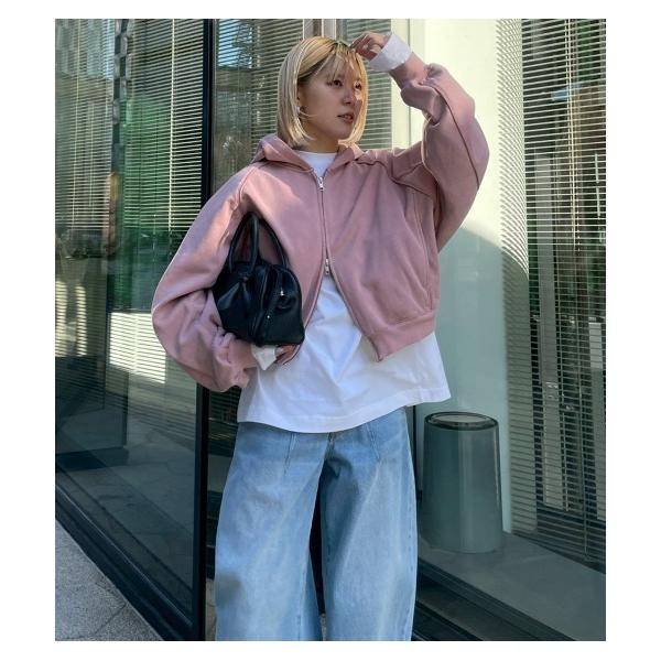 パーカー クロップドフーディー / Cropped Hoodie レディース