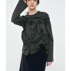 tシャツ ボウディテールLS Tシャツ / Bow Detail LS T-Shirt レディース