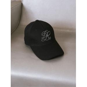 キャップ 帽子 シグネチャーDRロゴビジューキャップ レディース