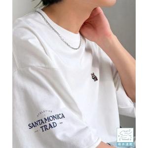 tシャツ 速乾 「JaVaジャバコラボ」「吸水速乾機能付き」サラッと快適。オトナカジュアルのメインアイテム。フレンチブルドッグ刺繍 スウェットライクTシ…