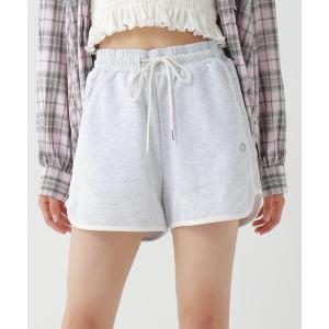 パンツ パイピングスウェットショートパンツ キッズ 子供服 女の子