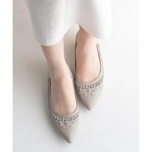 パンプス ポインテッドサシメッシュモールドソールパンプス(215-62191)JELLY BEANS(ジェリービーンズ)