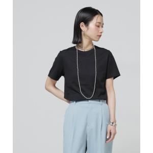 tシャツ Anti Soaked(R) 汗染み防止クルーネックTシャツ レディース
