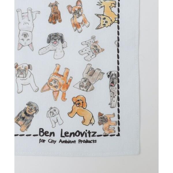 ハンカチ 「City Ambient Products別注」Ben Lenovitz: DOG CA...
