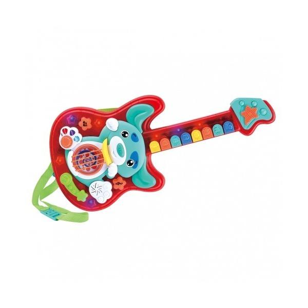 おもちゃ 音と光のかわいいパピーギター